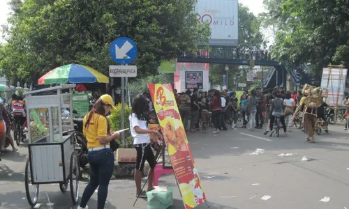 CAR FREE DAY: Berburu yang Enak di Car Free Day