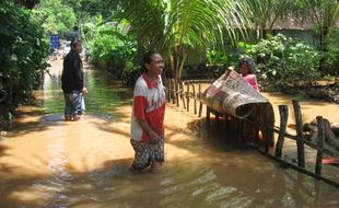 BANJIR WONOGIRI : Wilayah Paranggupito Dilanda Banjir, 13 Rumah Terendam