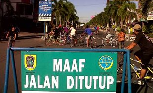 CAR FREE DAY KLATEN: Pengunjung Membeludak, Dishub Akan Tata Ulang Area