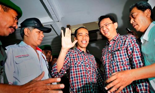 JOKOWI-BASUKI JALANI TES KESEHATAN