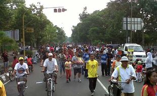 EVALUASI CAR FREE DAY: Sejumlah Kegiatan Akan Dipindah, Pesepeda dan Pejalan Kaki Dipisah