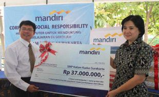 BANTUAN PROGRAM CSR BANK MANDIRI