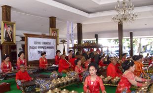  FESTIVAL KARAWITAN