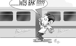 KARIKATUR: Gerbong Prameks Sebaiknya Ditambah