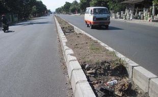 PELEBARAN JALAN: Minggu Selesai, Boyolali-Kartasura Masih Minim Rambu