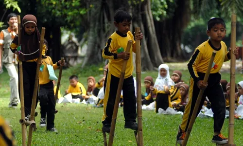 Dolanan Bocah Nuduhake Kerukunan