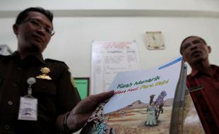 BUKU BERGAMBAR NABI DISERAHKAN KEJARI