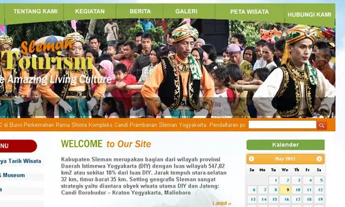 PARIWISATA: Disbudpar Sleman Punya Website Baru