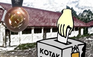 PILKADES TUKSONO: Semua Tanda Gambar Calon Diturunkan