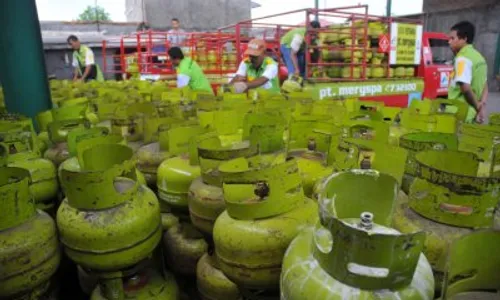 ANTISIPASI KEKURANGAN: Pangkalan Minta Tambah Kuota LPG 3 Kg