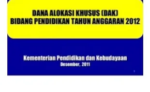  DAK PENDIDIKAN: Thontowi Tuding DAK Pendidikan Dikondisikan