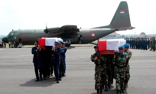 Pesawat Fokker Dibawa ke Jogja