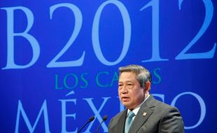 SBY SAMPAIKAN PIDATO di B20