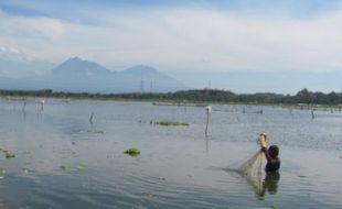 6 Perahu Dikerahkan Cari Pemancing Tenggelam di Rawa Jombor Klaten