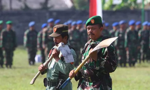 PILKADA KULONPROGO : Tutup TMMD, Danrem Tegaskan TNI Harus Tetap Netral