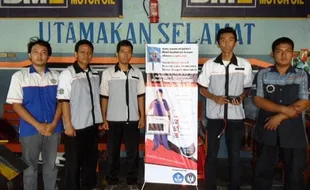 KARYA MAHASISWA: Si Irit Lampu Sepeda Motor Tenaga Surya