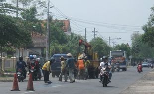 DPU Prioritaskan Perbaikan Jalur Mudik