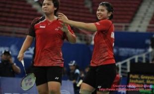 DJARUM INDONESIA OPEN: Pasangan Geysia/Meliana Terhenti di Semifinal