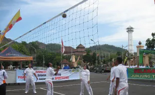 PEMKAB WONOGIRI-PACITAN Gelar Laga Persahabatan