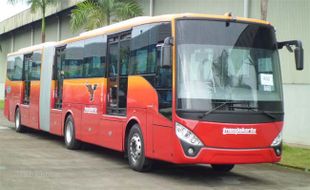 BUS GANDENG Produk PT Inka Masih Kalah Bersaing dari Bus Produksi China yang Lebih Murah