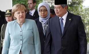 HUBUNGAN RI-JERMAN: Angela Merkel Tegaskan Komitmen Kerja Sama Ekonomi