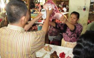 DISNAKAN BOYOLALI SIDAK DI PASAR SUNGGINGAN