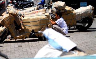 LEBARAN, PENGIRIMAN PAKET SEPEDA MOTOR Diperkirakan Naik 200%