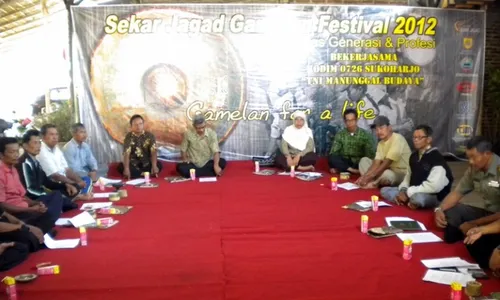  SANGGAR SENI SEKAR JAGAD Bakal Helat Festival Gamelan 