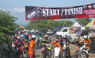 Wow, 1.236 Rider Se-Jawa Beradu Gesit di Wonogiri