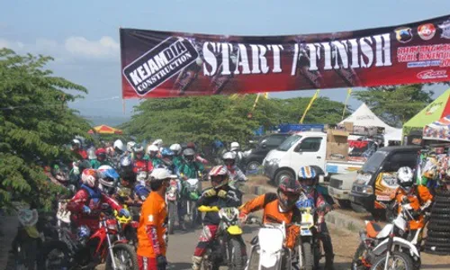 Wow, 1.236 Rider Se-Jawa Beradu Gesit di Wonogiri