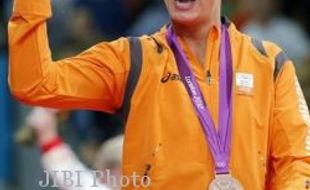 OLIMPIADE 2012: Pelempar Botol ke Arah Bolt 'Ditangkap' Pejudo Putri Belanda 