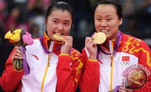 BULUTANGKIS OLIMPIADE: China Sapu Bersih Medali Emas