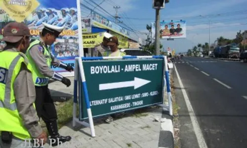 ARUS BALIK Padat, Pengalihan Jalur Kembali Diberlakukan