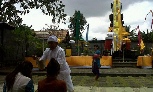 Galungan di Pura Jagatnatha Berlangsung Hening