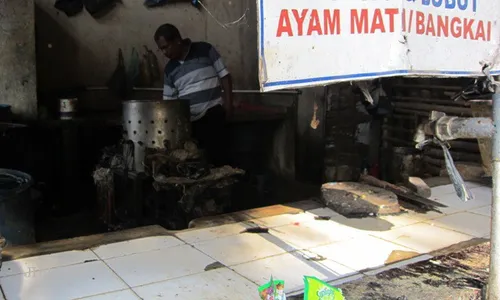 DAGING AYAM: Dicekal di Rumah Pemotongan, Lolos di Rumah Tangga