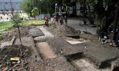 BUNGKER BALAI KOTA SOLO : Sejarawan: Ada Kemungkinan Bungker Terkoneksi Vastenburg