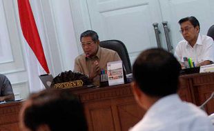 Presiden SBY Pimpin Sidang Kabinet Bahas Persiapan Lebaran