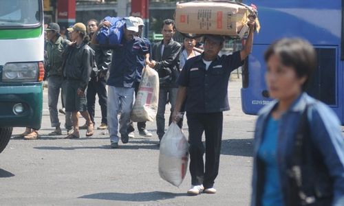 MUDIK LEBARAN 2015 : Jamu Jago Berangkatkan 3.764 Pemudik