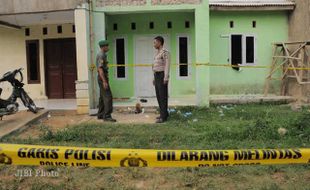 AKSI TEROR: Kembangkan Kasus Toriq, Polisi Gerebek Rumah di Bojong Gede, Bogor