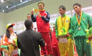 PON XVIII: Takraw Jateng Kawinkan Emas Nomor Hoop