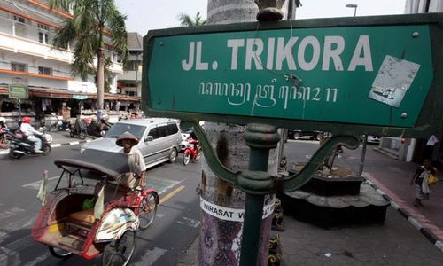 NAMA JALAN DIGANTI : Tiga Ruas Jalan di Jogja Resmi Diganti, Ini Nama-namanya