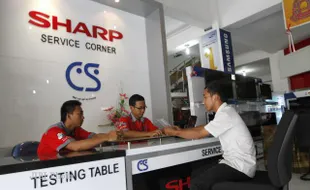 SHARP SERVICE CORNER