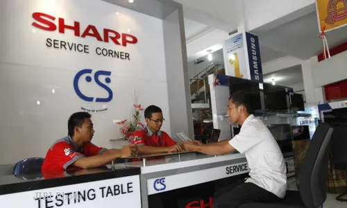 SHARP SERVICE CORNER