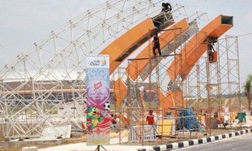 STADION UTAMA PON RIAU BELUM JADI