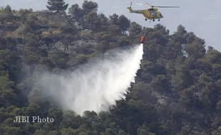 KABUT ASAP : Kebakaran Hutan Lindung Riau, TNI Buru 5 Perusahaan