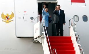 PRESIDEN BERTOLAK KE MONGOLIA