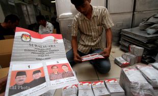 SORTIR SURAT SUARA PILKADA DKI