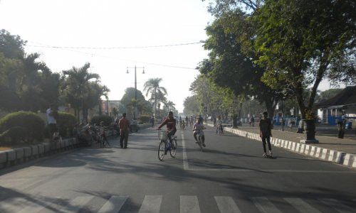 Begini Rasanya Car Free Day di Gemolong