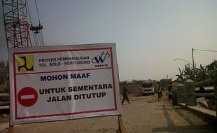 JALAN TOL: Akhir Tahun, Pembebasan Lahan tol Solo-Kertosono Selesai