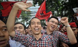 JOKOWI MENANG, Arjuna Tailor Gelar Syukuran 